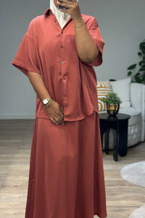 Set Skirt Sila - Rust