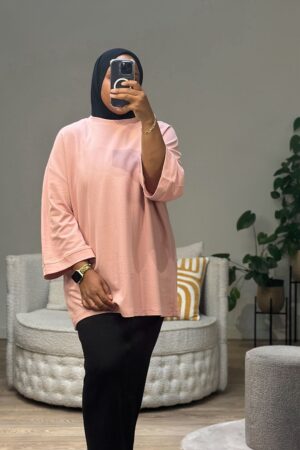 T-Shirt Oversized – Pink