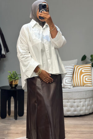 oversized Blouse - Wit