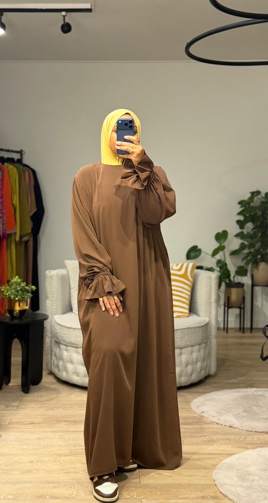 Abaya Chocolate Brown