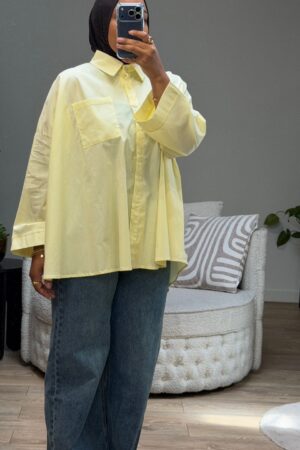 Blouse Oversized - Butter Yellow