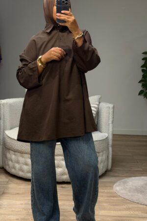 Oversized Blouse - Bruin